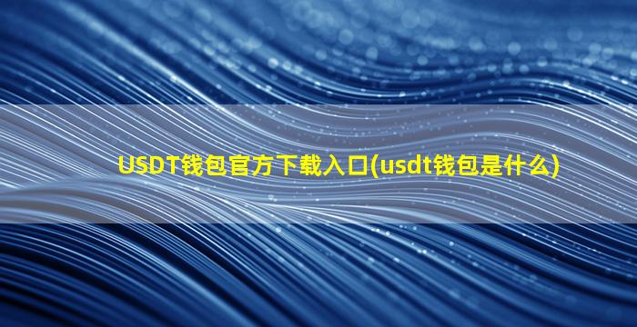 USDT钱包官方下载入口(usdt钱包是什么)